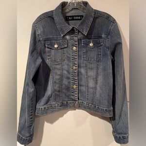 Vintage Blue Denim Jean Jacket